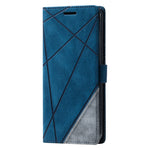 Custodia in pelle con giunture per smartphone compatibili