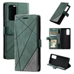 Custodia in pelle con giunture per smartphone compatibili