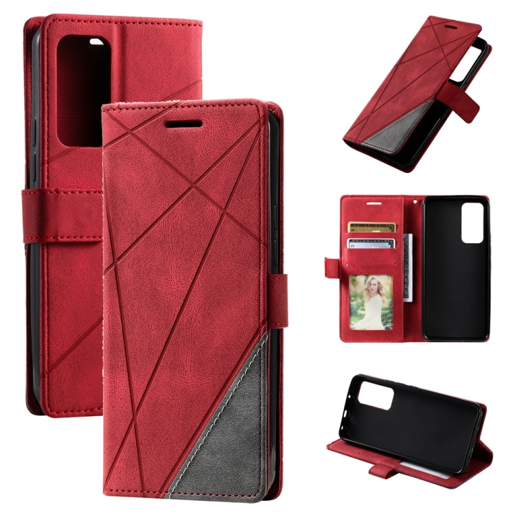 Custodia in pelle con giunture per smartphone compatibili