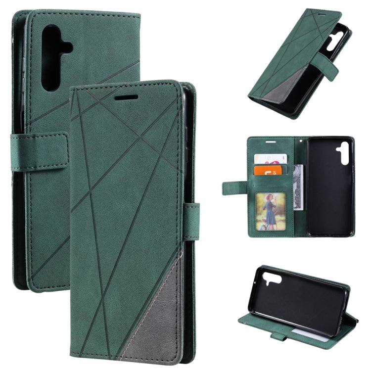 Custodia in pelle con giunture per smartphone compatibili