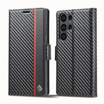 Custodia portafoglio in pelle per Samsung Galaxy S23 Ultra