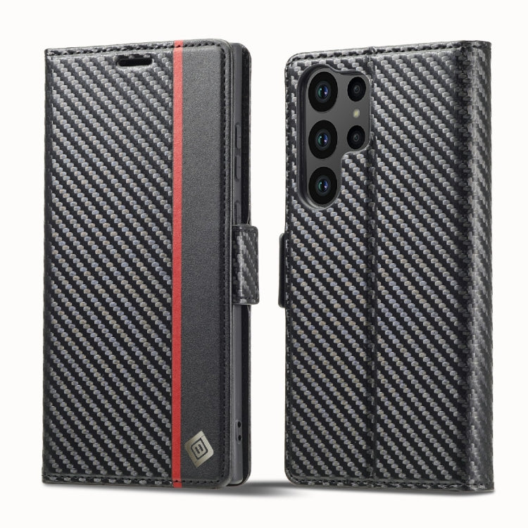 Custodia portafoglio in pelle per Samsung Galaxy S23 Ultra