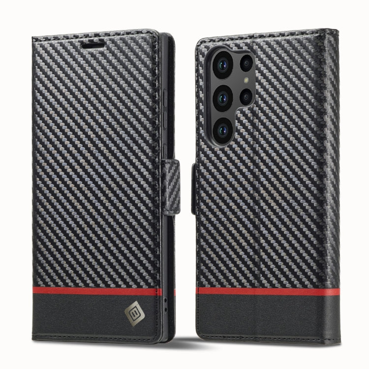 Custodia portafoglio in pelle per Samsung Galaxy S23 Ultra