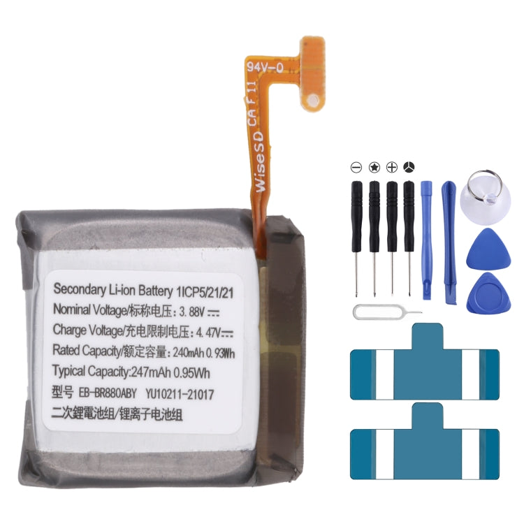 Batteria di ricambio 270 mAh per smartwatch Amazfit e Samsung - immagine 9