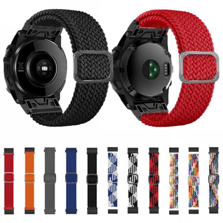 Cinturino elastico in nylon regolabile per Garmin Fenix 7X