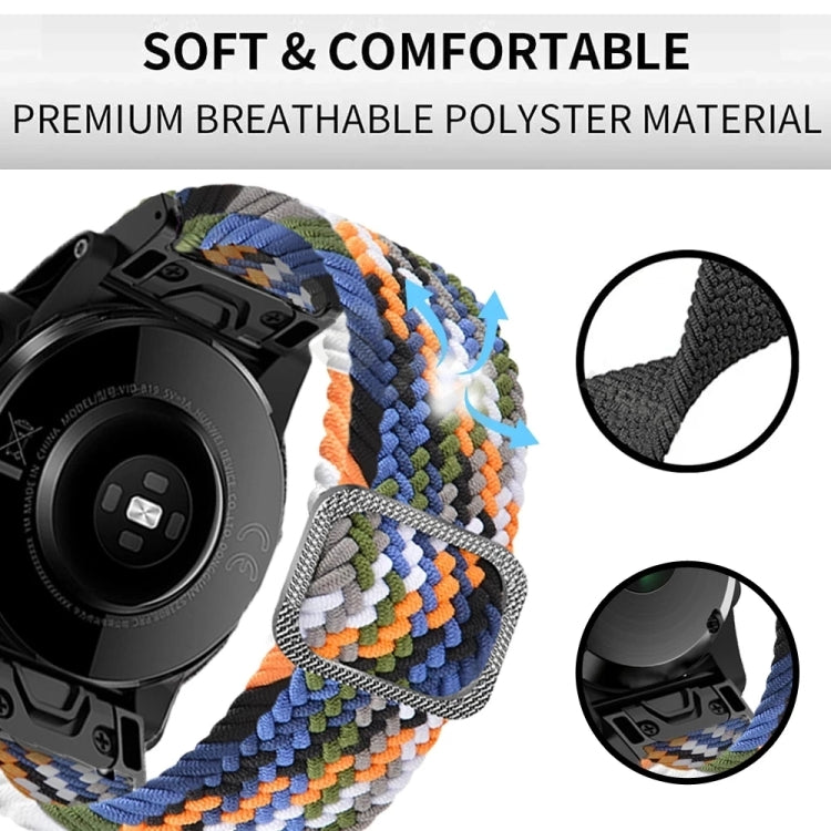 Cinturino elastico in nylon regolabile per Garmin Fenix 7X