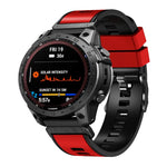 Cinturino in silicone bicolore 22 mm per Garmin Fenix 7