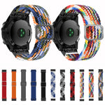 Cinturino elastico intrecciato in nylon per Garmin Fenix 7