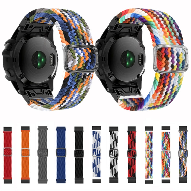 Cinturino elastico intrecciato in nylon per Garmin Fenix 7