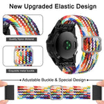 Cinturino elastico intrecciato in nylon per Garmin Fenix 7