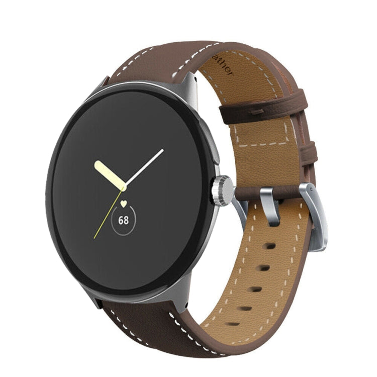 Cinturino in vera pelle per Google Pixel Watch 41mm
