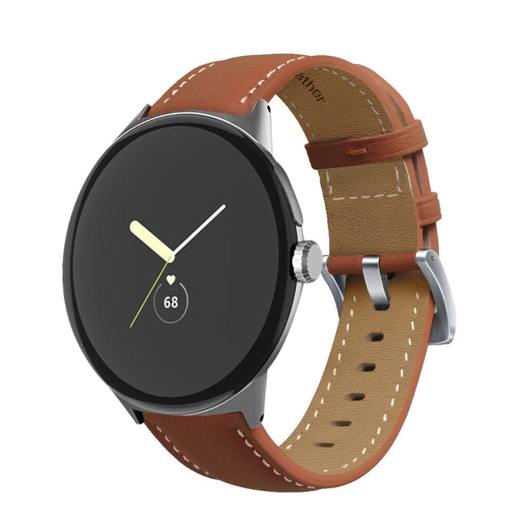 Cinturino in vera pelle per Google Pixel Watch 41mm