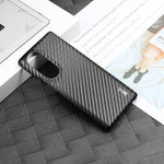 Custodia smartphone PU e PC fibra di carbonio compatibile Xiaomi