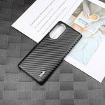 Custodia smartphone PU e PC fibra di carbonio compatibile Xiaomi