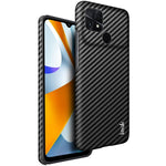 Custodia smartphone PU e PC fibra di carbonio compatibile Xiaomi
