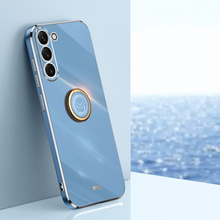 Custodia TPU elettrolitico con supporto anello per Galaxy S23 Ult