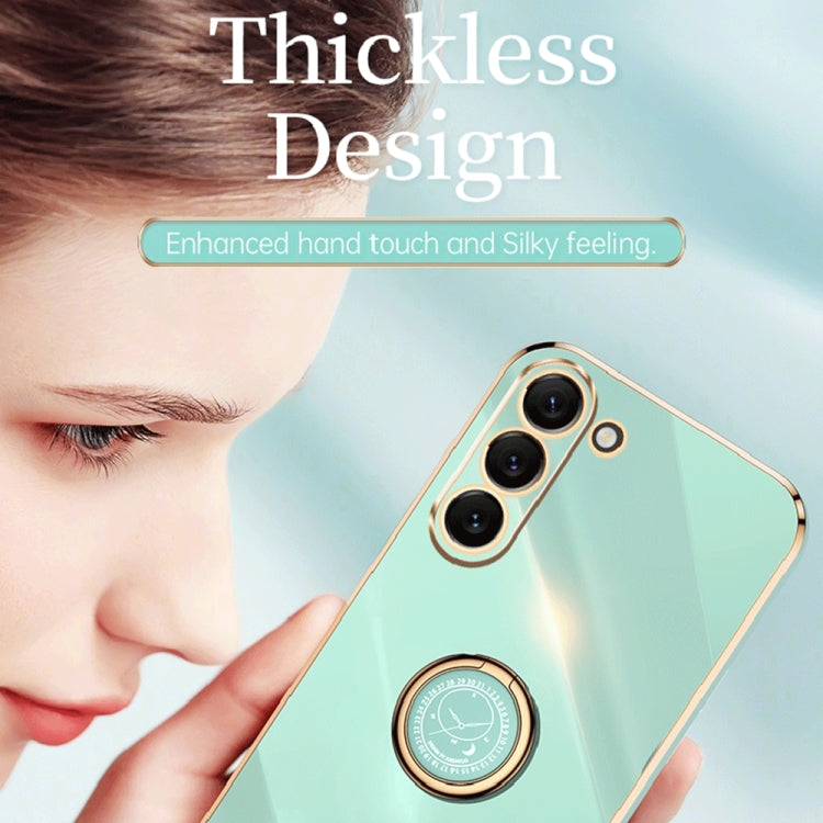 Custodia TPU elettrolitico con supporto anello per Galaxy S23 Ult