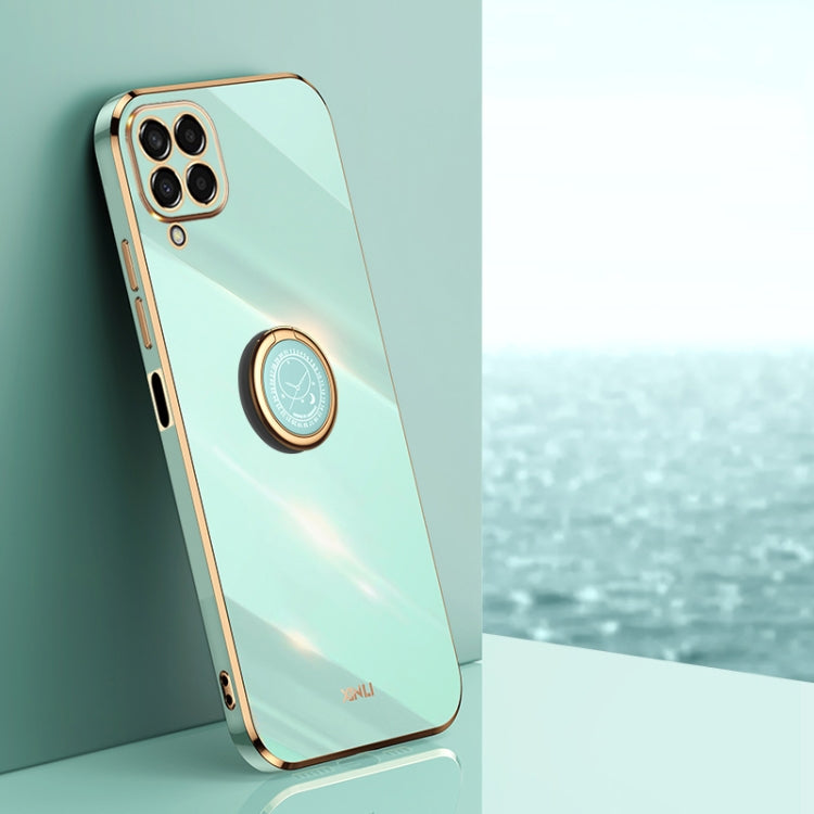 Custodia TPU elettrolitico con anello per Samsung Galaxy M33