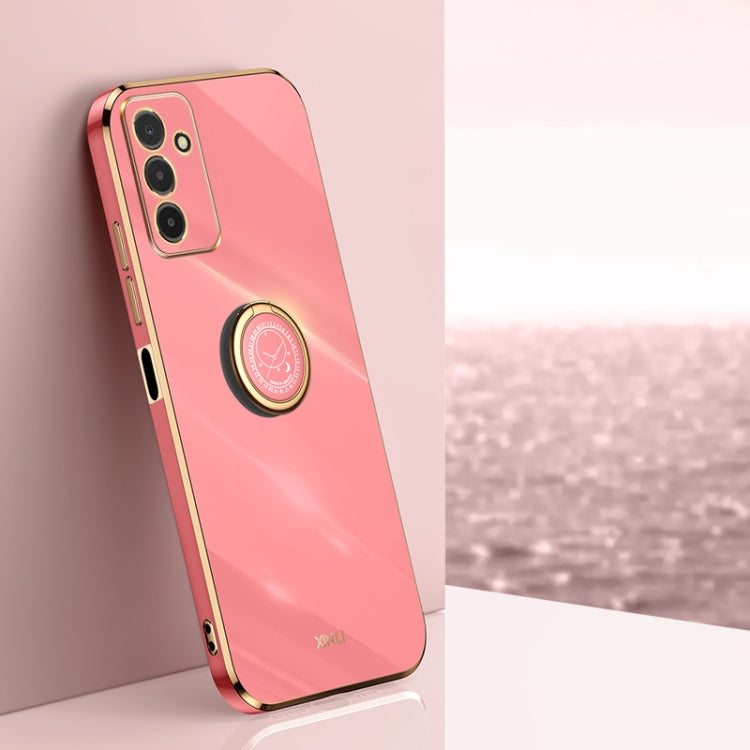 Custodia TPU elettrolitico con anello per Samsung Galaxy M33