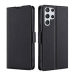 Custodia portafoglio in pelle flip per Samsung Galaxy S23 Ultra