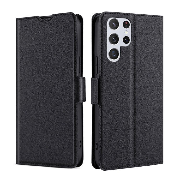 Custodia portafoglio in pelle flip per Samsung Galaxy S23 Ultra