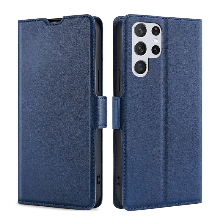 Custodia portafoglio in pelle flip per Samsung Galaxy S23 Ultra