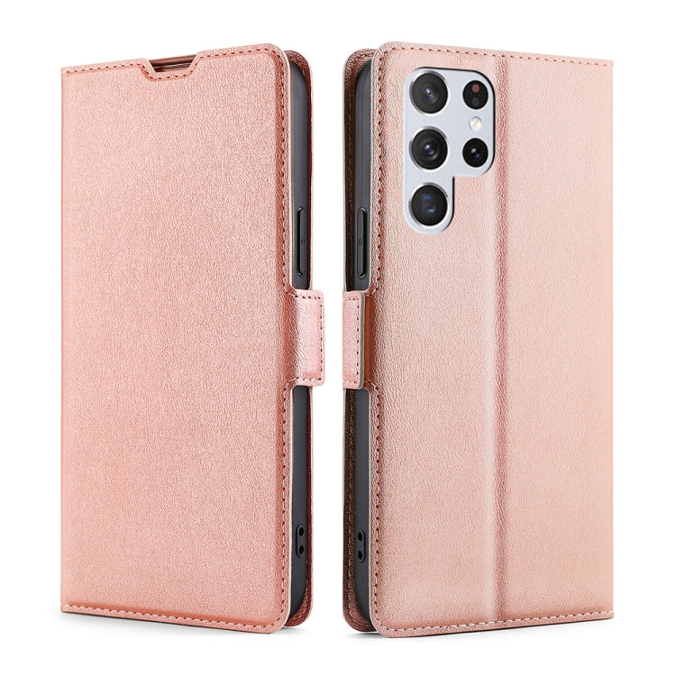 Custodia portafoglio in pelle flip per Samsung Galaxy S23 Ultra