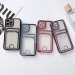 Custodia con slot per schede per iPhone 12 Pro Max