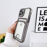 Custodia con slot per schede per iPhone 12 Pro Max