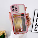 Custodia con slot per schede per iPhone 12 Pro Max