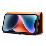 Custodia portafoglio con cerniera e RFID per iPhone XR
