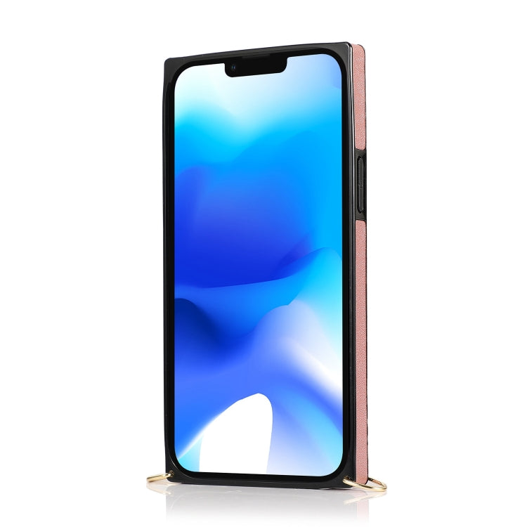 Custodia portafoglio in pelle con cinturino per iPhone 14 Pro Max