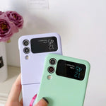 Custodia magnetica Skin Feel per Samsung Galaxy Z Flip4