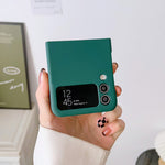 Custodia magnetica Skin Feel per Samsung Galaxy Z Flip4