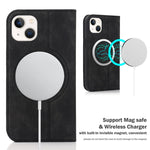Custodia in pelle con ricarica wireless per iPhone 14