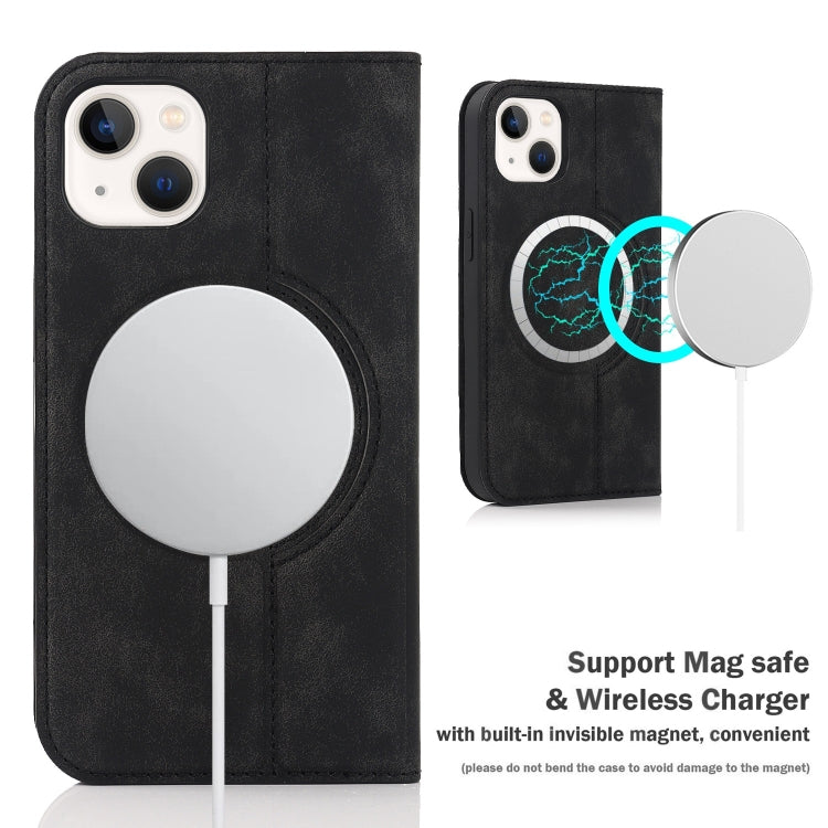 Custodia in pelle con ricarica wireless per iPhone 14