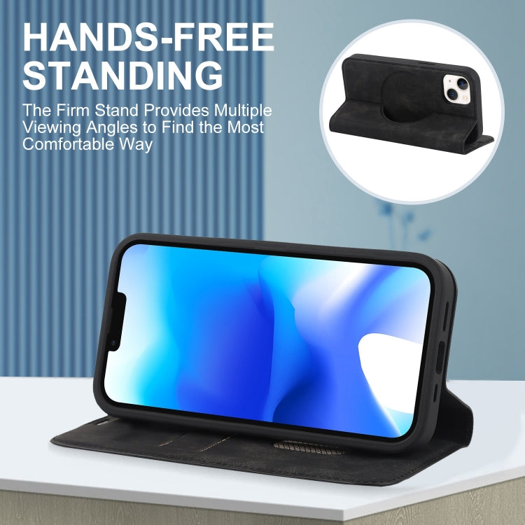 Custodia in pelle con ricarica wireless per iPhone 14