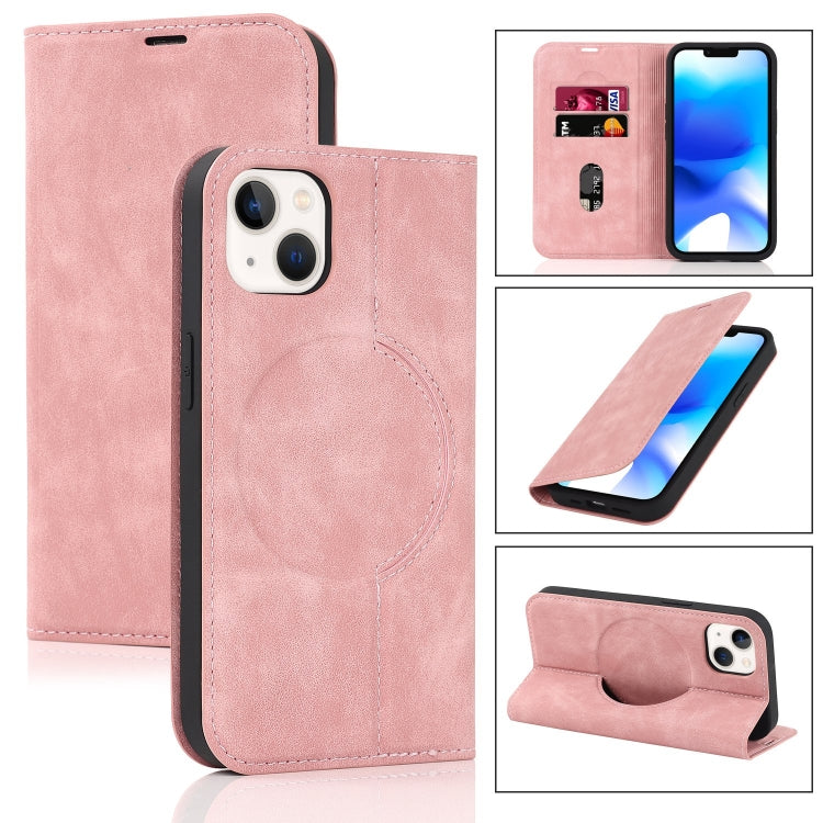 Custodia in pelle con ricarica wireless per iPhone 14