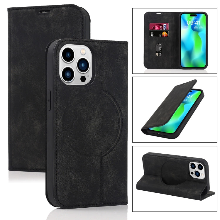 Custodia in pelle con ricarica wireless per iPhone 14