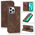 Custodia in pelle con ricarica wireless per iPhone 14