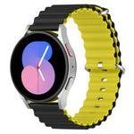 Cinturino orologio silicone bicolore universale 20-22mm
