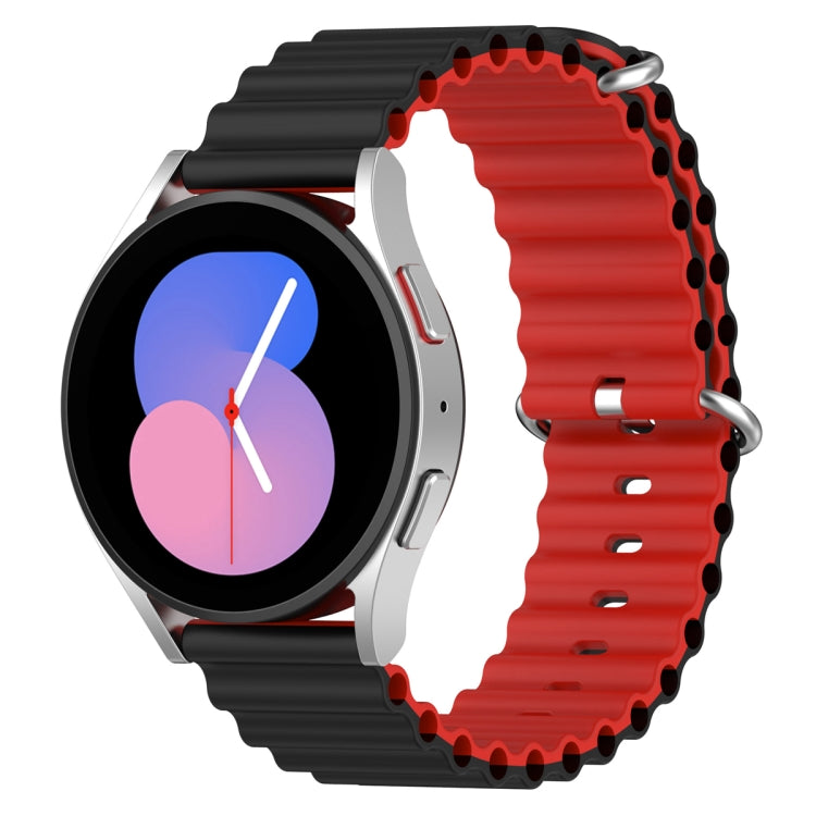 Cinturino orologio silicone bicolore universale 20-22mm