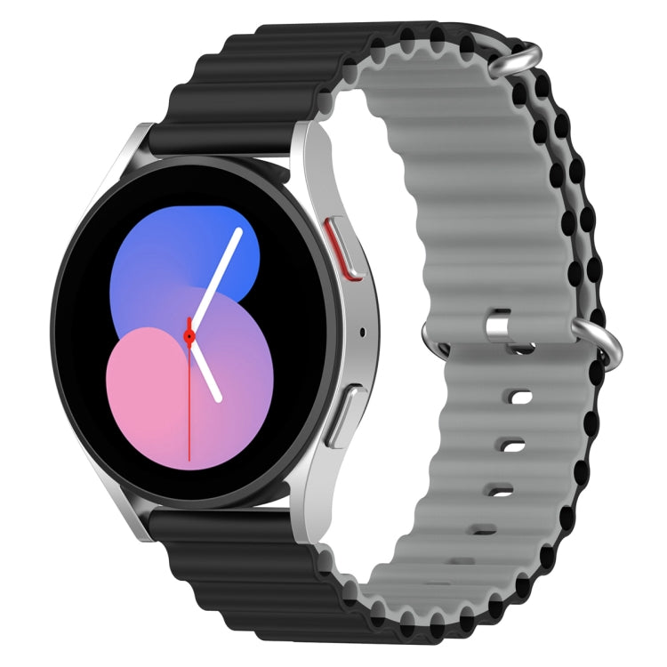 Cinturino orologio silicone bicolore universale 20-22mm