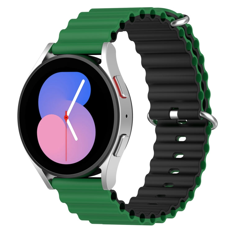 Cinturino orologio silicone bicolore universale 20-22mm