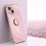 Custodia TPU con anello per iPhone 14, 14 Plus e 14 Pro