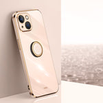 Custodia TPU con anello per iPhone 14, 14 Plus e 14 Pro