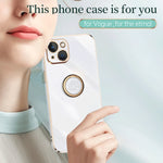 Custodia TPU con anello per iPhone 14, 14 Plus e 14 Pro