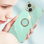 Custodia TPU con anello per iPhone 14, 14 Plus e 14 Pro