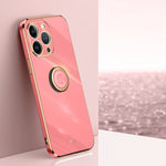 Custodia TPU con anello per iPhone 14, 14 Plus e 14 Pro