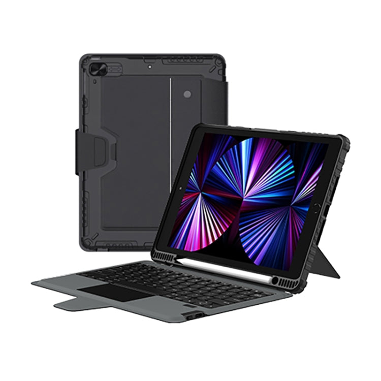 Custodia con tastiera Bluetooth per iPad 10.2 2019-2021